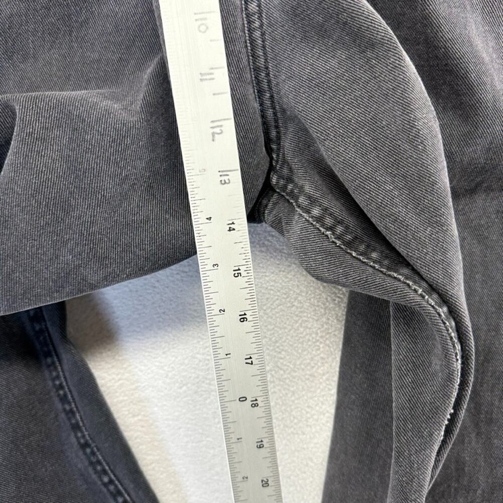 Vintage Southpole Jeans Men's 36 Black Denim Baggy Wide Leg Silver Tab y2k - Picture 6 of 10